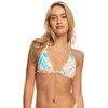 Haut De Maillot De Bain Bikini Tiki Tri R Versible Retro Revo Blanc
