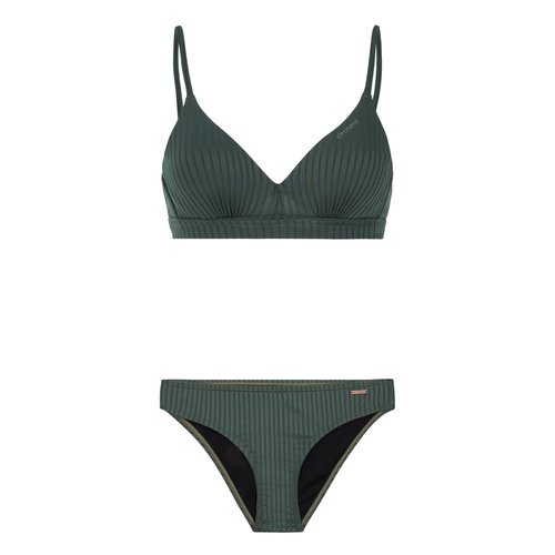 Maillot De Bain Triangle Prtmanja Wire Bikini Bcd Cup Huntergreen Protest La Redoute