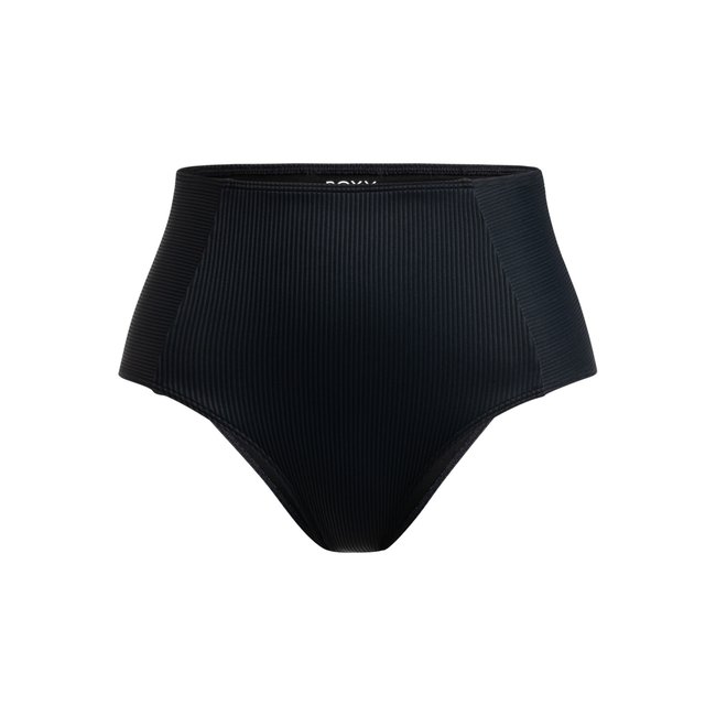 Bas De Maillot De Bain Culotte Bikini Taille Haute Noir Anthracite Roxy La Redoute