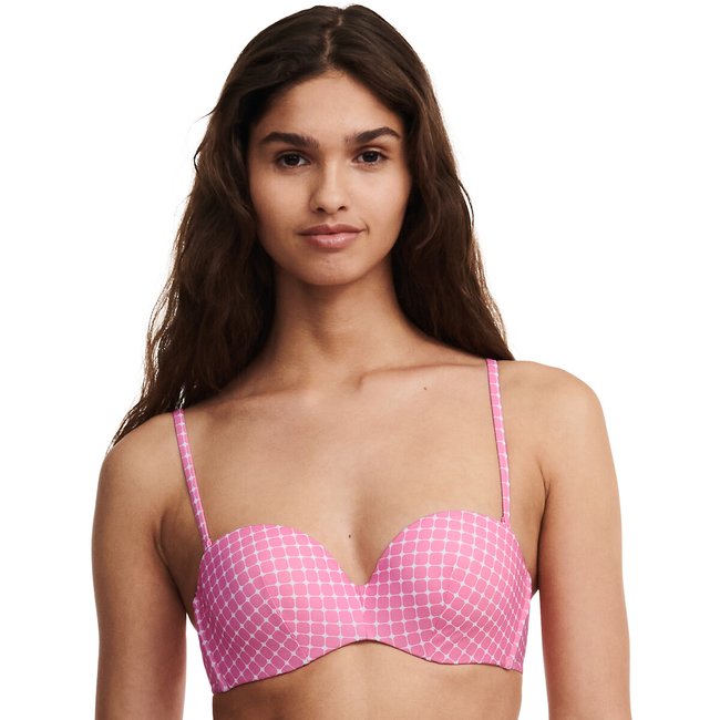 Reggiseno Per Bikini A Fascia Jaia Pois Rosa Passionata La Redoute