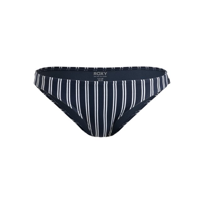 Bas De Maillot De Bain Culotte Bikini Couvrance L G Re Bleu Mood Indigo Novela Stripe Vert Roxy