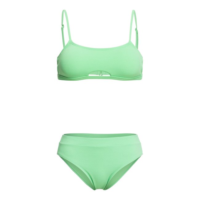 Ensemble De Maillot De Bain Bikini Bralette Color Jam Vert Absinthe Green Roxy La Redoute
