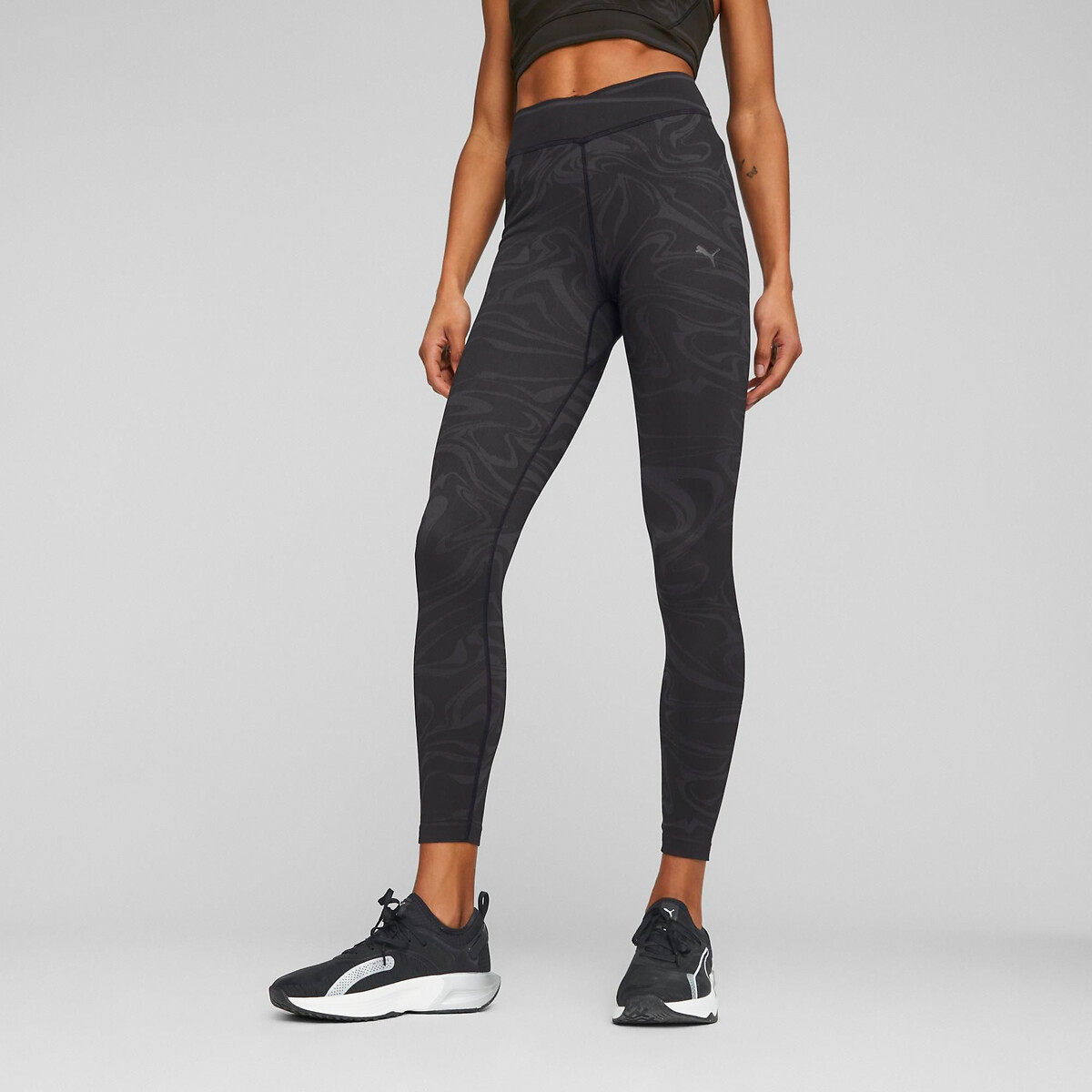 Seamless Sports Leggings in All-Over Print