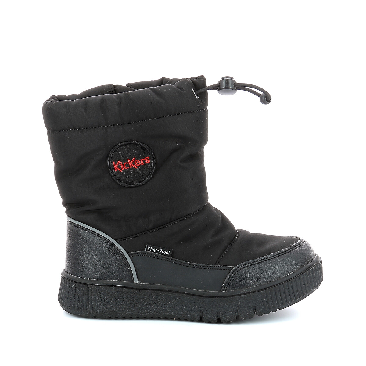 Kids Atlak Ankle Boots with Faux Fur Lining
