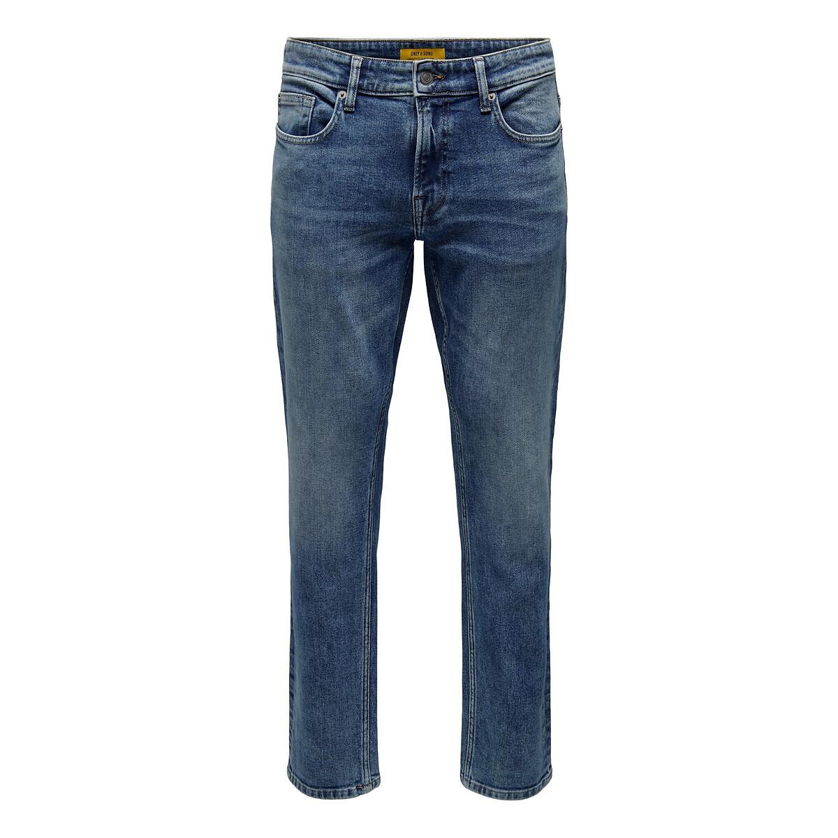 Weft Straight Jeans in Mid Rise