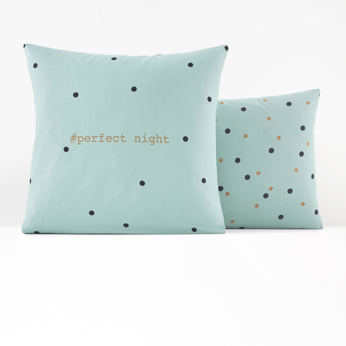 Perfect Night Spotted 100% Cotton Pillowcase