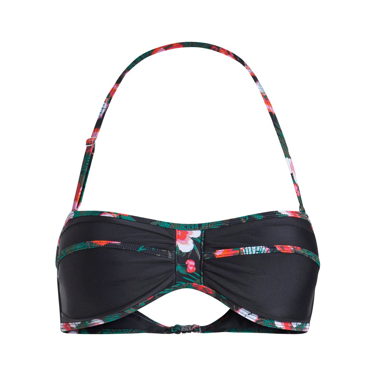 Верх от купальника PCTOBAGO BANDEAU EDGE Верх от купальника PCTOBAGO BANDEAU EDGEВерх от купальника PCTOBAGO BANDEAU EDGE. Трехцветный верх от купальника. Бюстгальтер-бандо. Регулируемые съемные бретели.Состав и описание :Материал : 80% полиамида, 20% эластана.<br><br>Цвет: черный<br>Размер: S