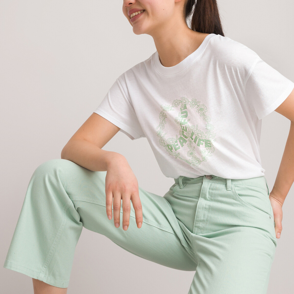 Комплект из 2-х коротких футболок LaRedoute, Белый, Комплект из 2-х коротких футболок С принтом 10-18 лет 10 белый
Комплект из 2-х коротких футболок LaRedoute, Белый, Комплект из 2-х коротких футболок С принтом 10-18 лет 10 белый