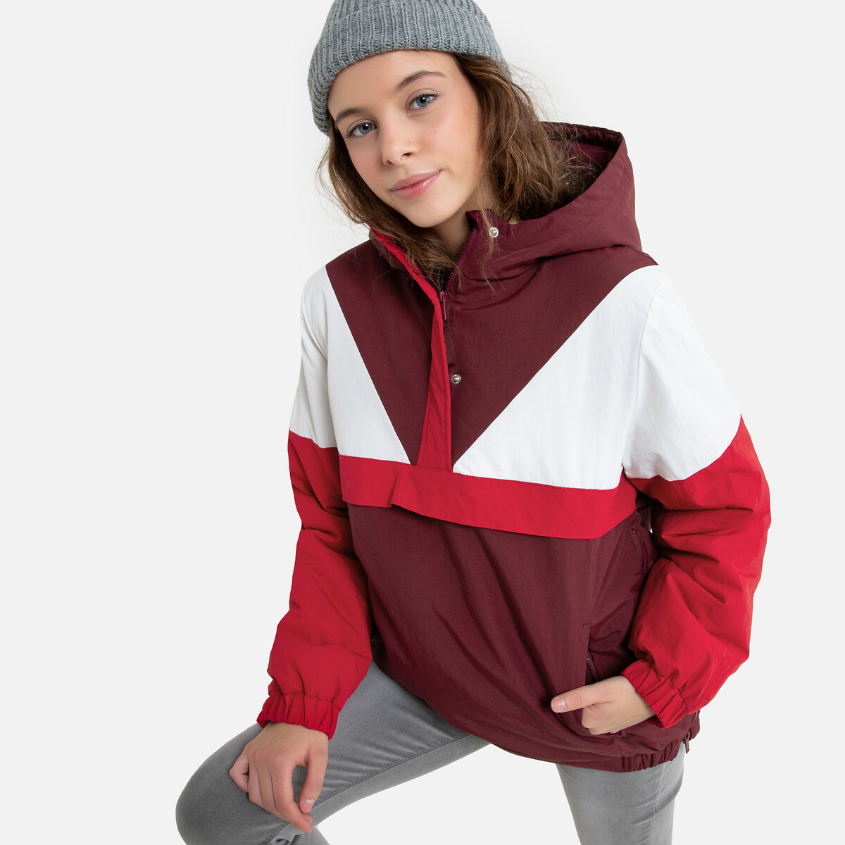 Куртка LaRedoute, Красный, Куртка Спортивная с капюшоном на подкладке из флиса 10-18 лет 14 лет - 156 см красный
Куртка LaRedoute, Красный, Куртка Спортивная с капюшоном на подкладке из флиса 10-18 лет 14 лет - 156 см красный
