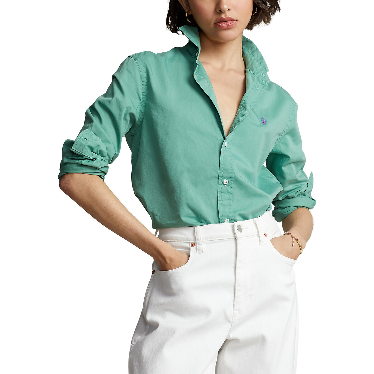 

Блузка POLO RALPH LAUREN, Зеленый, Блузка С длинными рукавами S зеленый