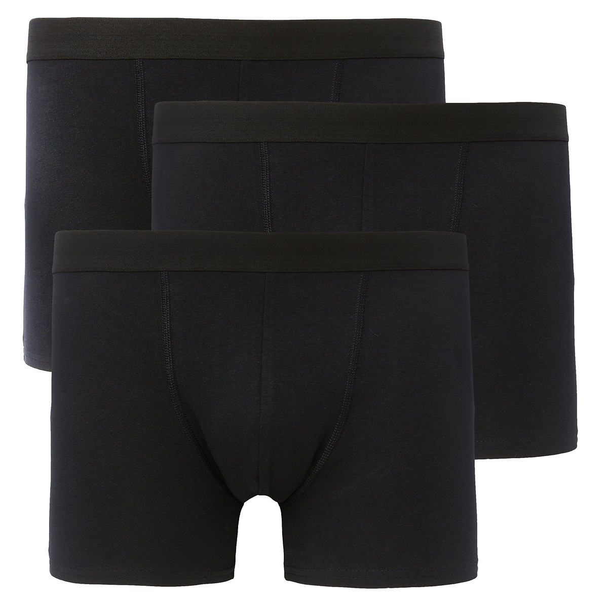 Комплект из 3 коротких однотонных LaRedoute, Черный, Трусов-боксеров из биохлопка XL черный
Комплект из 3 коротких однотонных LaRedoute, Черный, Трусов-боксеров из биохлопка XL черный