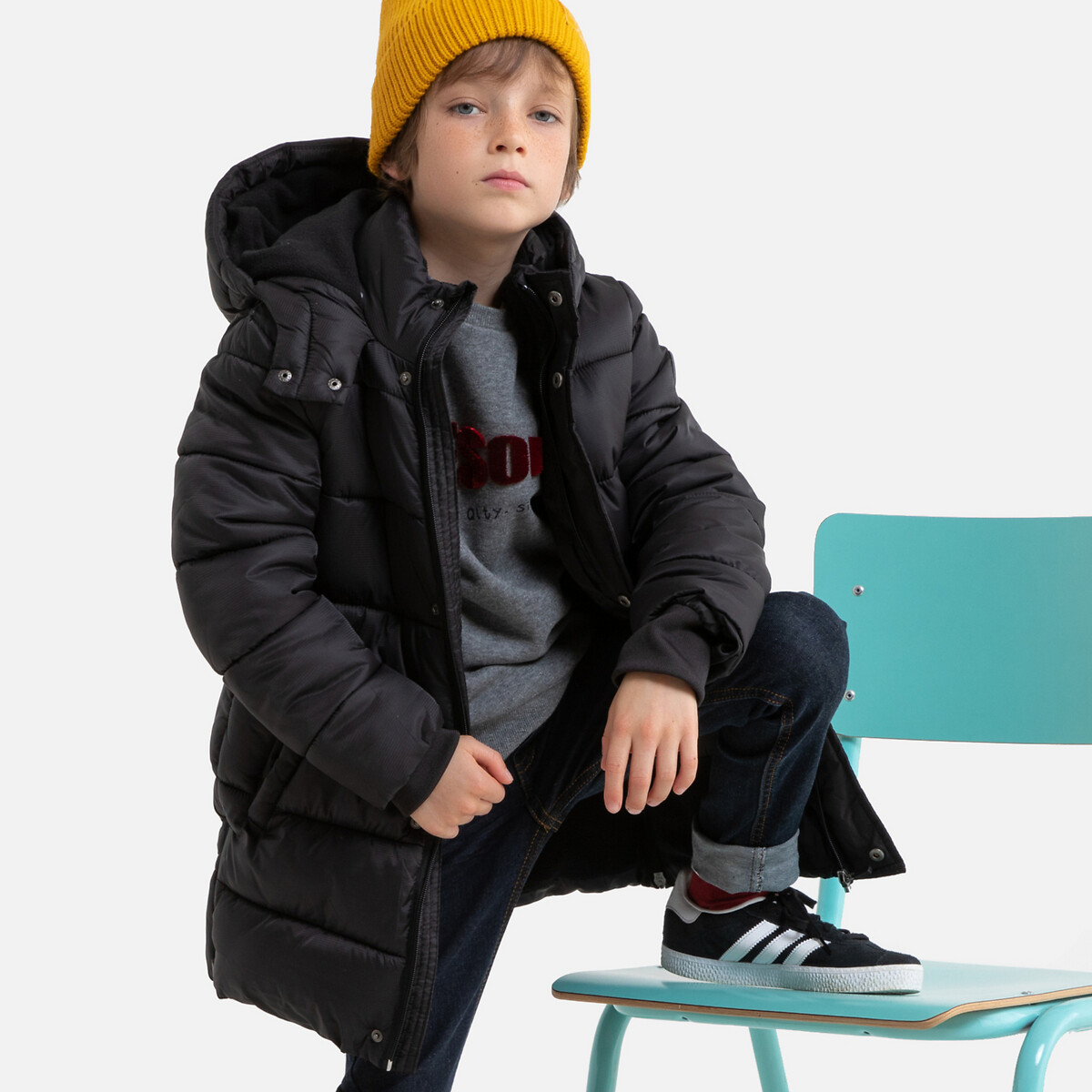 Куртка LA REDOUTE COLLECTIONS, Черный, Стеганая длинная утепленная с капюшоном 3-12 лет 6 лет - 114 см черный
Куртка LA REDOUTE COLLECTIONS, Черный, Стеганая длинная утепленная с капюшоном 3-12 лет 6 лет - 114 см черный