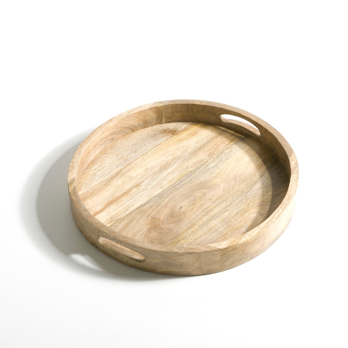 Поднос из мангового дерева ?40 см, Wood Поднос из мангового дерева ?40 см, Wood<br><br>Цвет: серо-бежевый