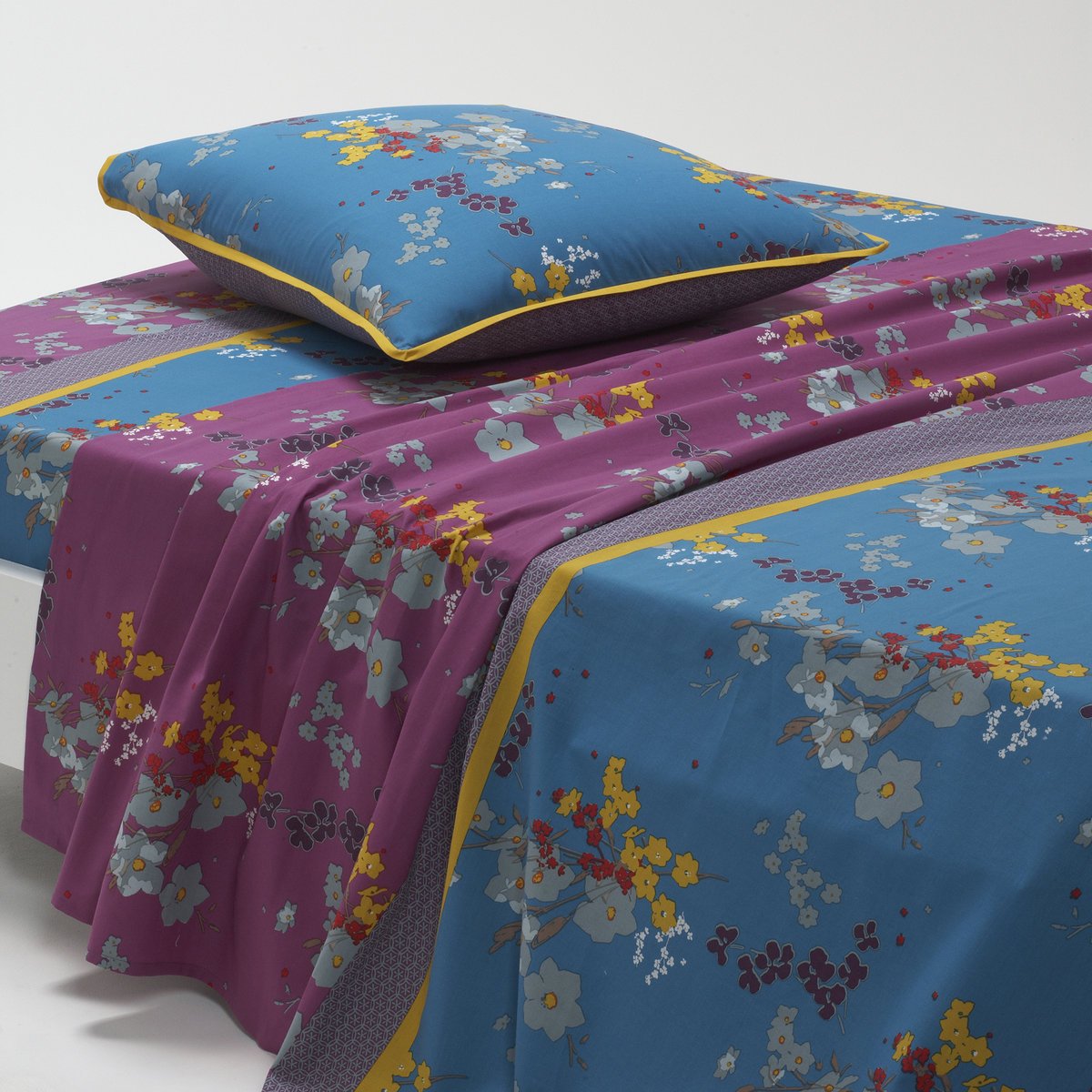 Простыня с рисунком Lhassa, 100% хлопка от La Redoute Простыня с рисунком Lhassa, 100% хлопка от La Redoute