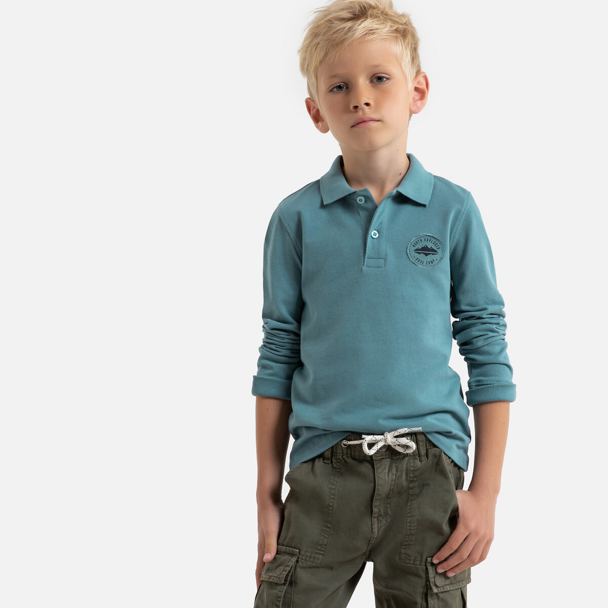 Футболка-поло LaRedoute, Синий, С длинными рукавами и принтом сзади 3-12 лет 4 года - 102 см синий
Футболка-поло LaRedoute, Синий, С длинными рукавами и принтом сзади 3-12 лет 4 года - 102 см синий