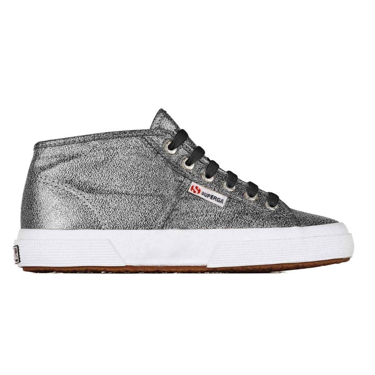 Кеды высокие SNEAKER MID CUT Кеды высокие SNEAKER MID CUTПодкладка : текстиль Стелька : текстиль Подошва : Каучук. Форма каблука : Плоская Мысок : закругленный Застежка : Шнуровка<br><br>Цвет: серебристый<br>Размер: 38