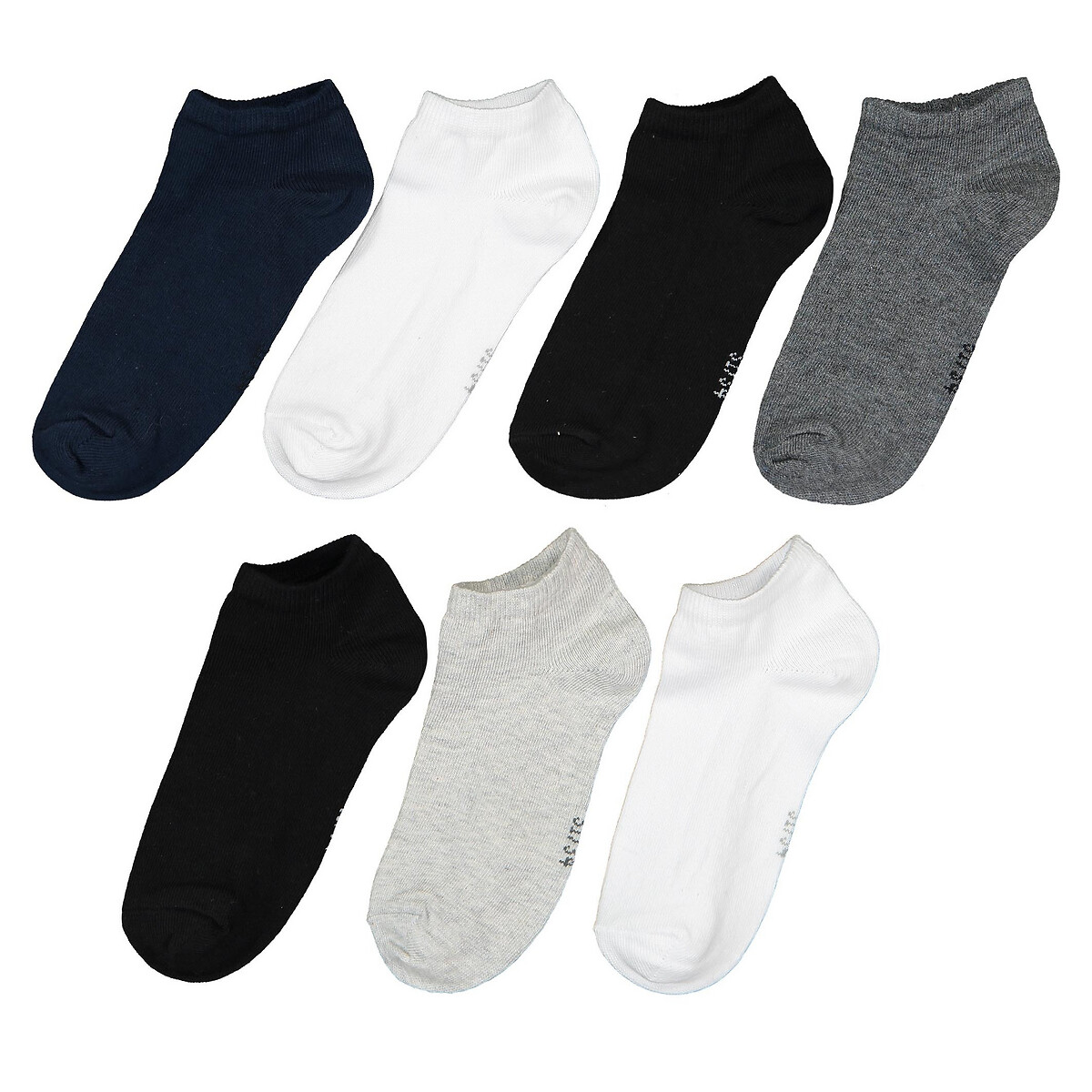 Комплект из 7 пар однотонных LaRedoute, Черный, Комплект из 7 пар однотонных Коротких носков размеры 2326-3942 39/42 черный
Комплект из 7 пар однотонных LaRedoute, Черный, Комплект из 7 пар однотонных Коротких носков размеры 2326-3942 39/42 черный
