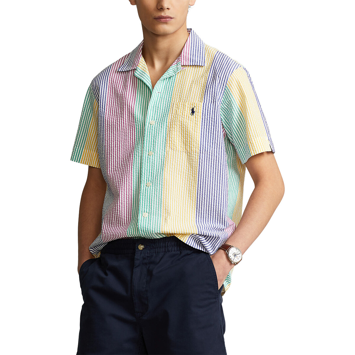 Рубашка POLO RALPH LAUREN, Разноцветный, Прямого покроя из сирсакера M разноцветный
Рубашка POLO RALPH LAUREN, Разноцветный, Прямого покроя из сирсакера M разноцветный