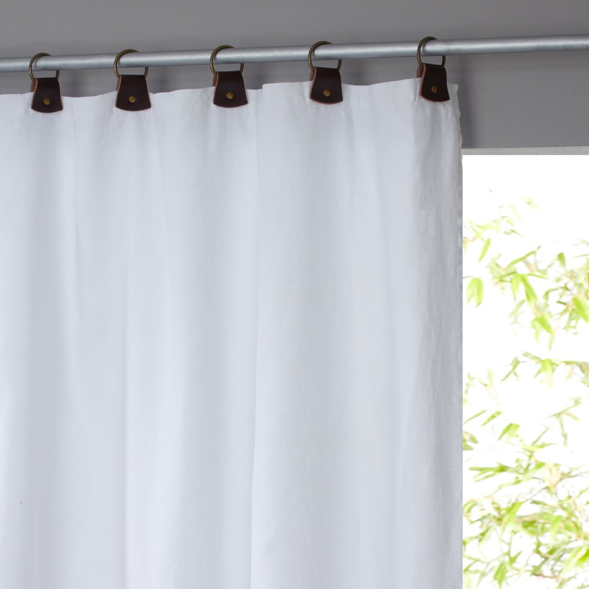 Занавеска La Redoute, Белый, Из осветленного льна с кожаными шлевками Private 140 x 260 см белый
Занавеска La Redoute, Белый, Из осветленного льна с кожаными шлевками Private 140 x 260 см белый