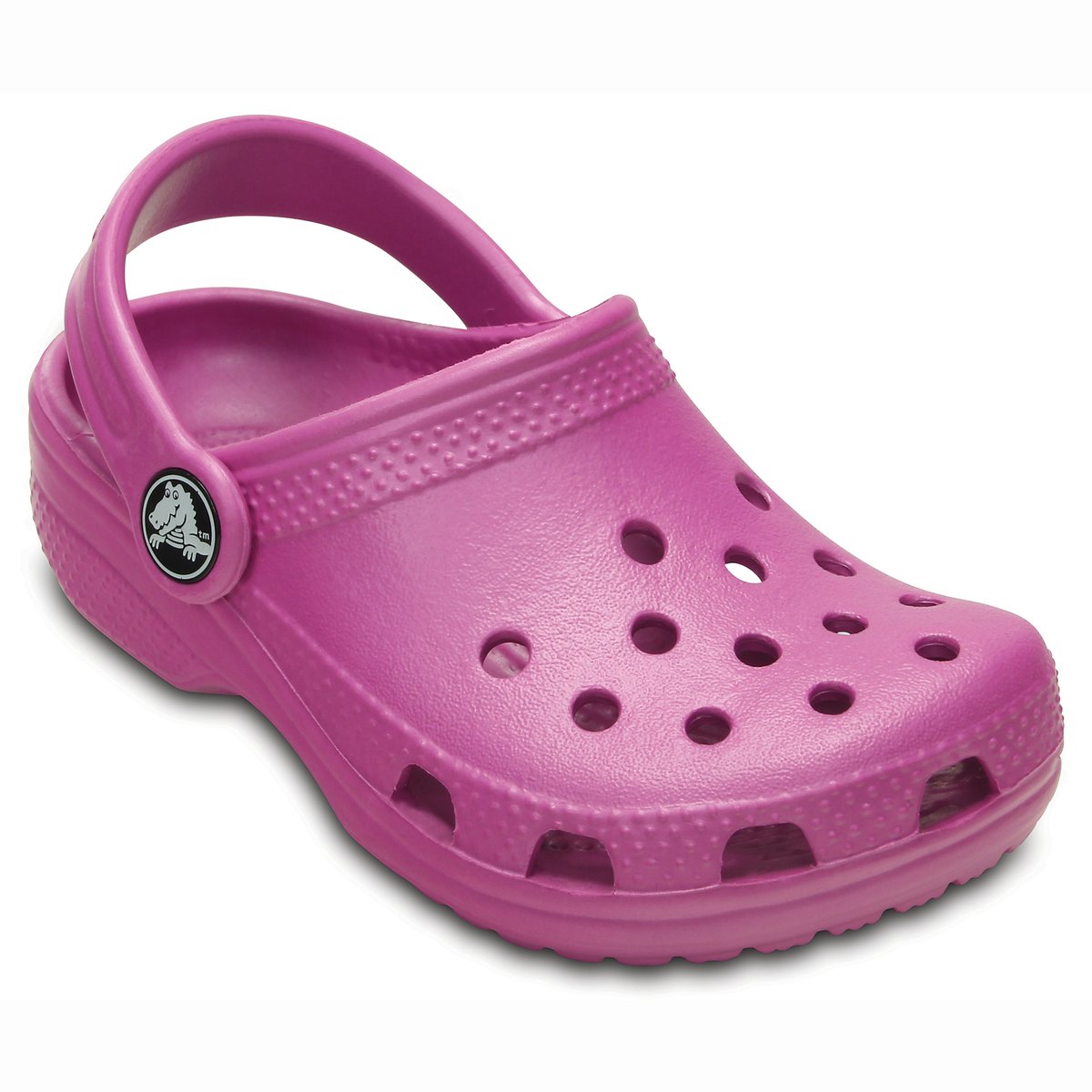 Сабо CROCS Classic Kids Сабо CROCS Classic KidsСабо с заднем ремешком на щиколотке, Classic Kids от CROCS .Верх : термопластик Croslite ™Подкладка : без подкладкиСтелька : термопластик Croslite ™Подошва : термопластик Croslite ™Застежка : ремешок Эти знаменитые сабо Classic от Crocs прекрасно смотрятся в любом возрасте :сабо Classic Kids не оставят наших детей равнодушными ! Невероятно удобная литая форма стопы из материала Croslite ™ практичные вентиляционные отверстия Jibbitz™, они такие легкие с нескользящей подошвой, не оставляющей следов … Какое удовольствие надеть эти сабо CROCS на прогулку и ощутить непревзойденный комфорт этой обуви .<br><br>Цвет: розовый