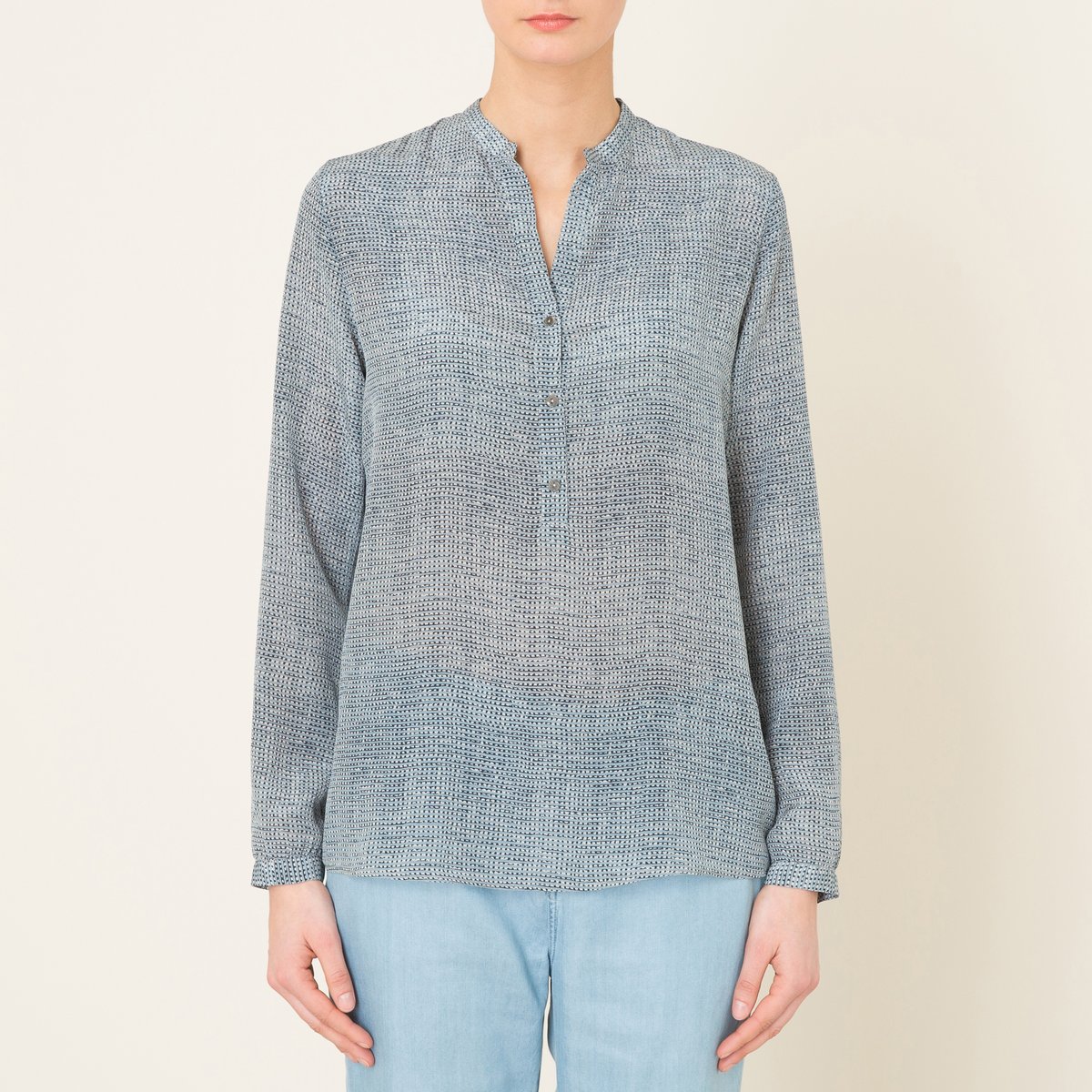 Блузка CAMISA Блузка CAMISAСостав и описание Материал : 100% вискоза Марка : DIEGA<br><br>Цвет: синий