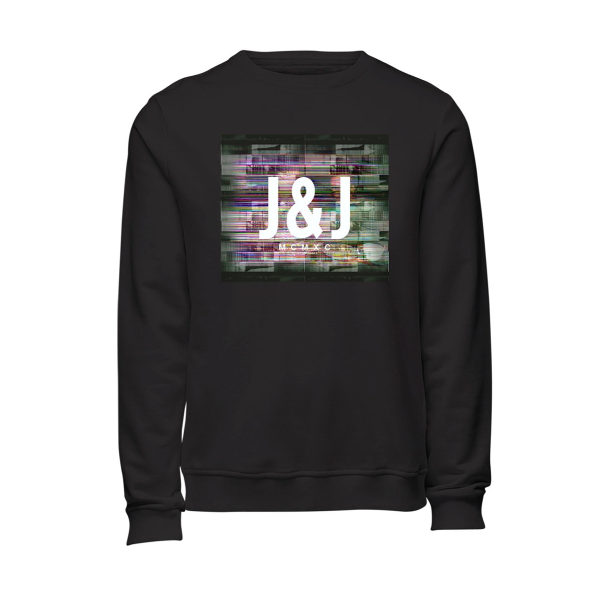 Свитшот, 100% хлопок Свитшот, 100% хлопокСвитшот JACK & JONES. Прямой покрой, круглый вырез. Большой принт спереди. Низ и манжеты связаны в рубчик. Состав и описаниеМатериал: 100% хлопок.Марка: JACK & JONES.<br><br>Цвет: черный<br>Размер: L.M
