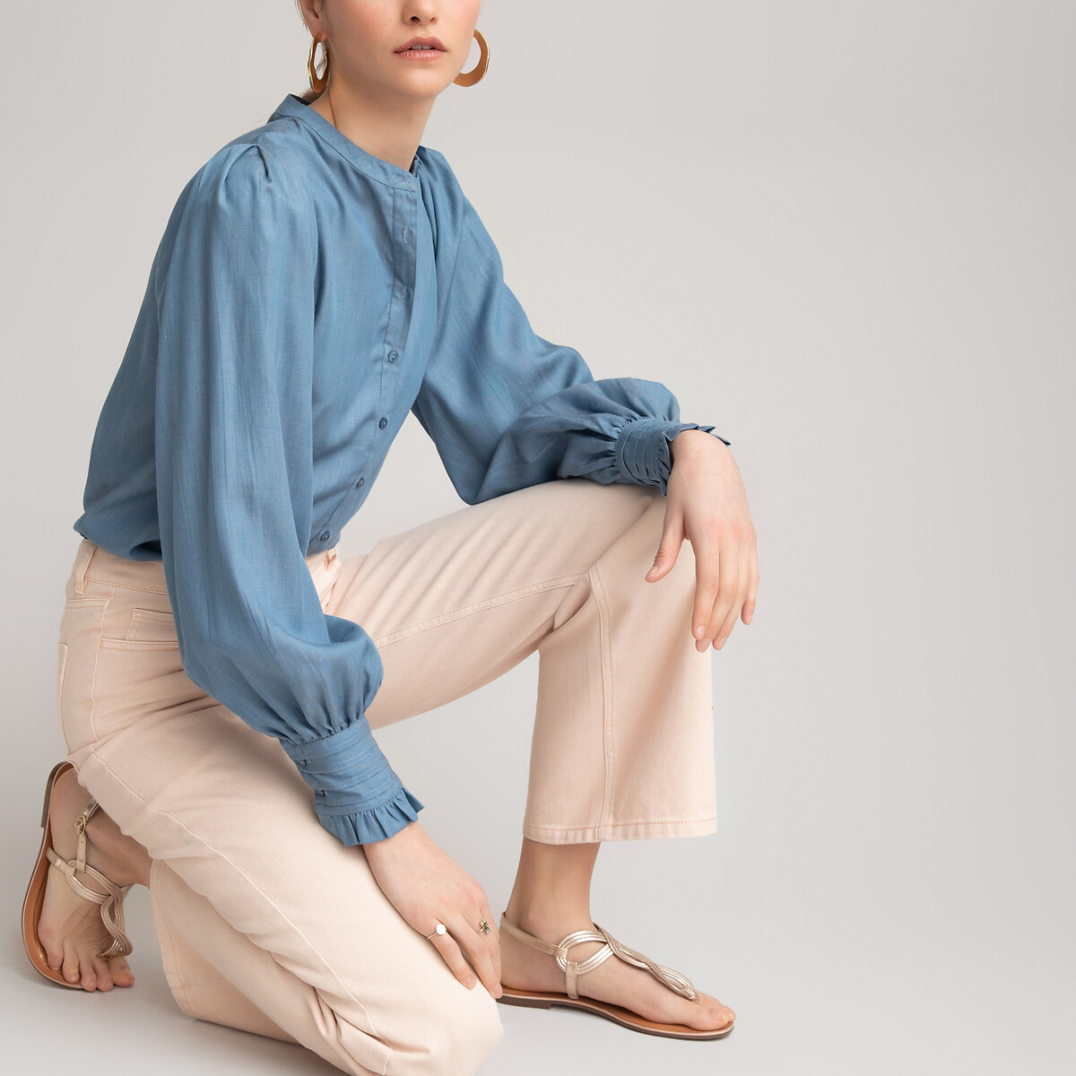 Брюки LA REDOUTE COLLECTIONS, Розовый, Брюки Широкие с высокой талией 46 (FR) - 52 (RUS) розовый
Брюки LA REDOUTE COLLECTIONS, Розовый, Брюки Широкие с высокой талией 46 (FR) - 52 (RUS) розовый