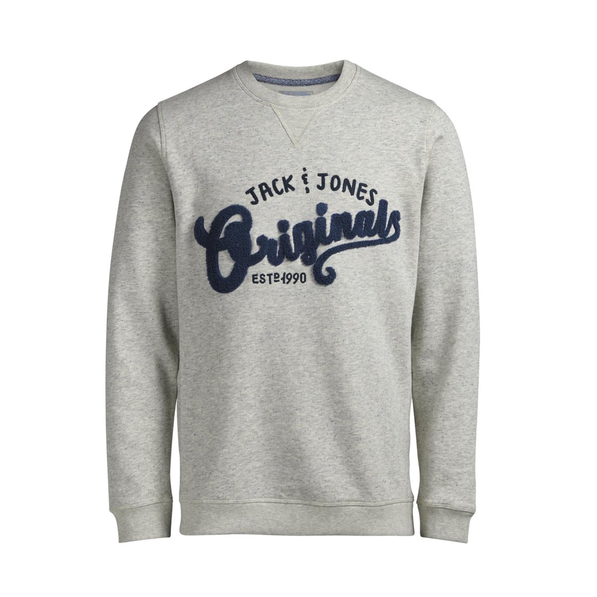 Свитшот JORQUARTER с принтом Свитшот JORQUARTER с принтомСвитшот модель JORQUARTER от марки Jack & Jones®. - Длинные рукава- Прямой покрой с отделкой в рубчик низа и манжет - Круглый вырез- Рисунок спереди- Нашивка с эмблемой марки сбоку Состав и описание :Основной материал : 100% хлопокМарка : JACK & JONES® Уход : Следуйте рекомендациям, указанным на этикетке изделия.<br><br>Цвет: серый<br>Размер: S.XL.M