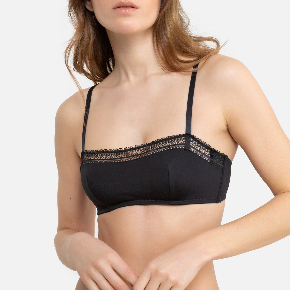 Топ-бюстгальтер LA REDOUTE COLLECTIONS, Черный, Топ-бюстгальтер Из микрофибры кружевные вставки D черный
Топ-бюстгальтер LA REDOUTE COLLECTIONS, Черный, Топ-бюстгальтер Из микрофибры кружевные вставки D черный
