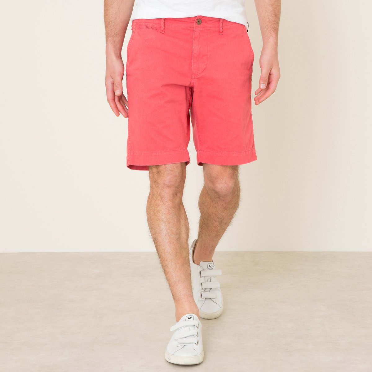 Шорты-чино Шорты-чиноСостав и описание Материал : 100% хлопокМарка : Denim and Supply Ralph Lauren<br><br>Цвет: красный