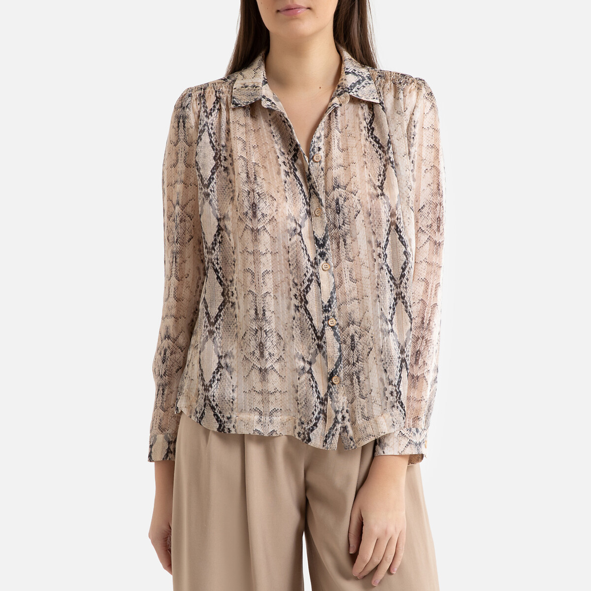 Блузка LaRedoute, Другие, С питоновым принтом и длинными рукавами LUCRECE 0(XS) другие
Блузка LaRedoute, Другие, С питоновым принтом и длинными рукавами LUCRECE 0(XS) другие