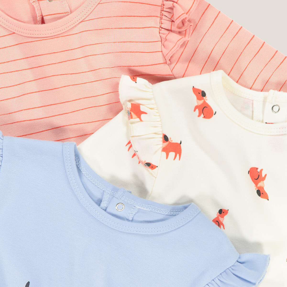 Комплект из трех цельных пижам LaRedoute, Розовый, Комплект из трех цельных пижам Из хлопка 1 мес. - 54 см розовый
Комплект из трех цельных пижам LaRedoute, Розовый, Комплект из трех цельных пижам Из хлопка 1 мес. - 54 см розовый
