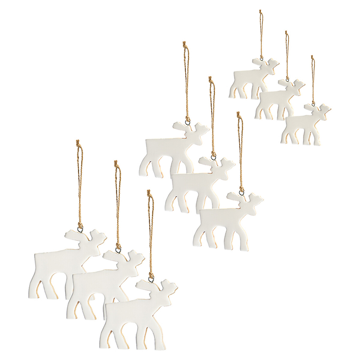 Набор LaRedoute, Белый, Набор елочных украшений Santa reindeers из коллекции New Year Essential единый размер белый
Набор LaRedoute, Белый, Набор елочных украшений Santa reindeers из коллекции New Year Essential единый размер белый