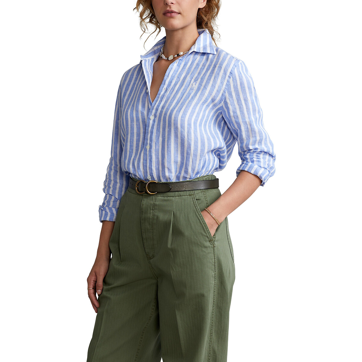 Рубашка POLO RALPH LAUREN, Белый, Рубашка В полоску из льна длинные рукава XS белый
Рубашка POLO RALPH LAUREN, Белый, Рубашка В полоску из льна длинные рукава XS белый