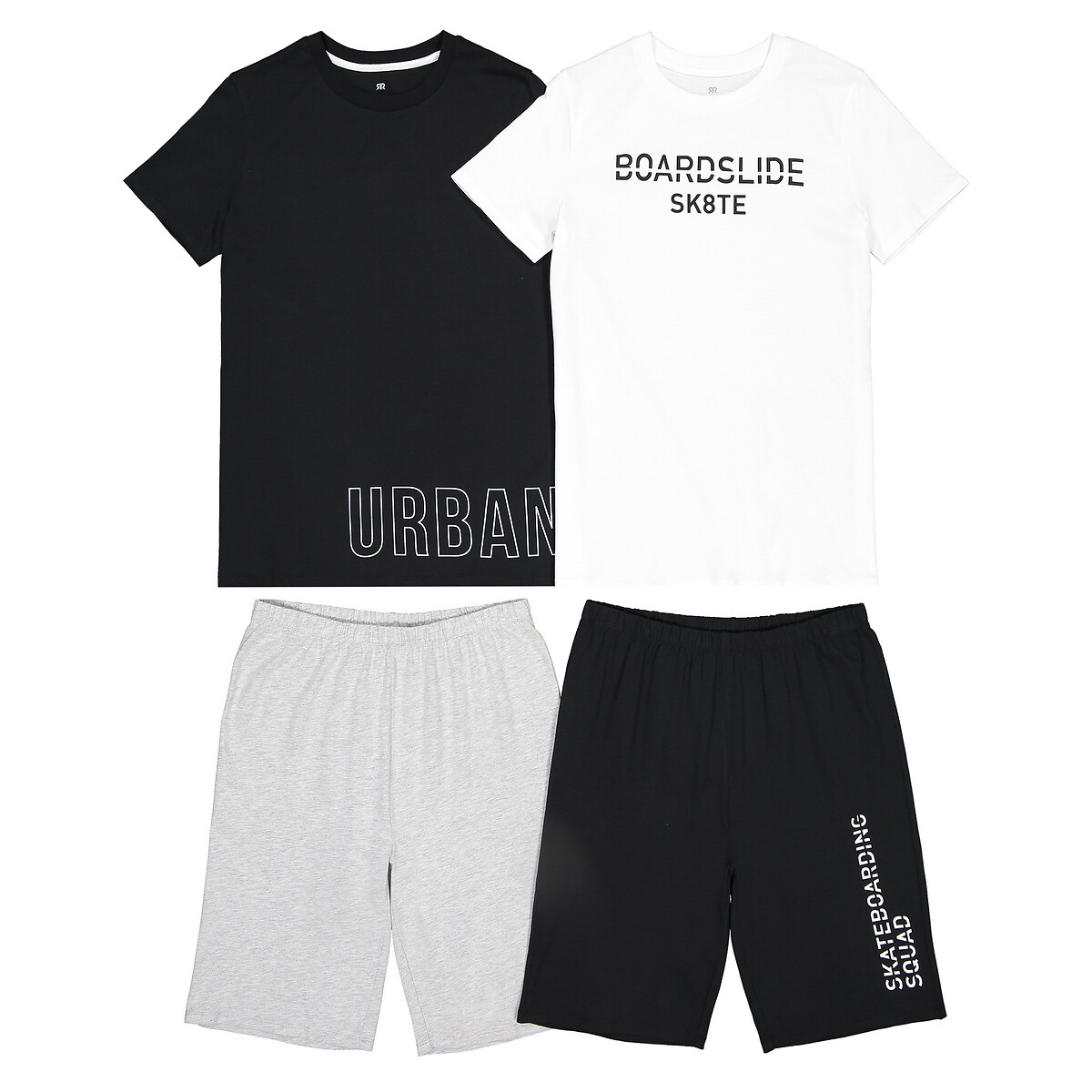 Комплект из 2 пижам из LaRedoute, Черный, Комплект из 2 пижам из Биохлопка 10-18 лет 10 лет - 138 см черный
Комплект из 2 пижам из LaRedoute, Черный, Комплект из 2 пижам из Биохлопка 10-18 лет 10 лет - 138 см черный