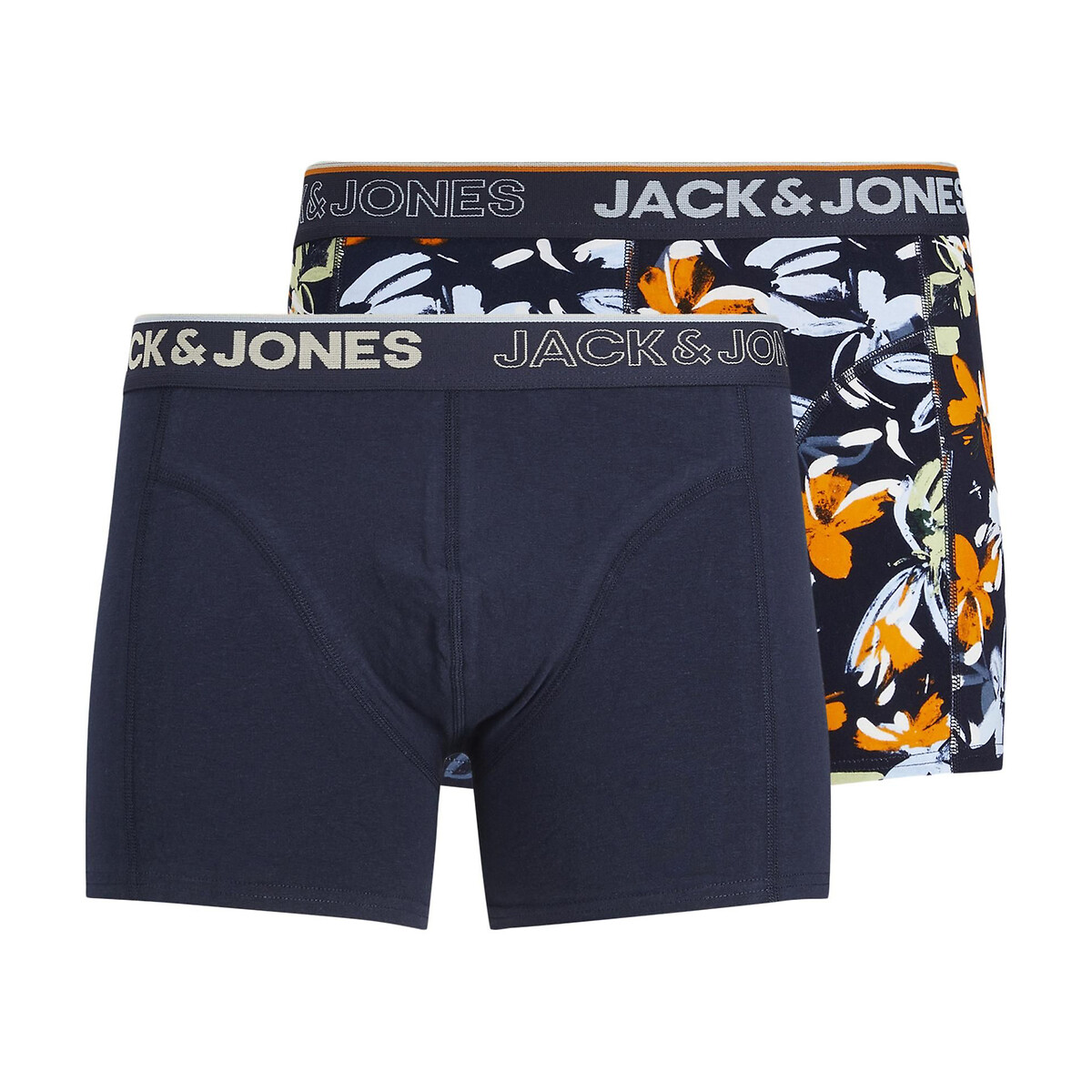 Комплект из двух трусов-боксеров 1 JACK & JONES, Синий, Комплект из двух трусов-боксеров 1 Однотонные 1 с принтом XL синий
Комплект из двух трусов-боксеров 1 JACK & JONES, Синий, Комплект из двух трусов-боксеров 1 Однотонные 1 с принтом XL синий