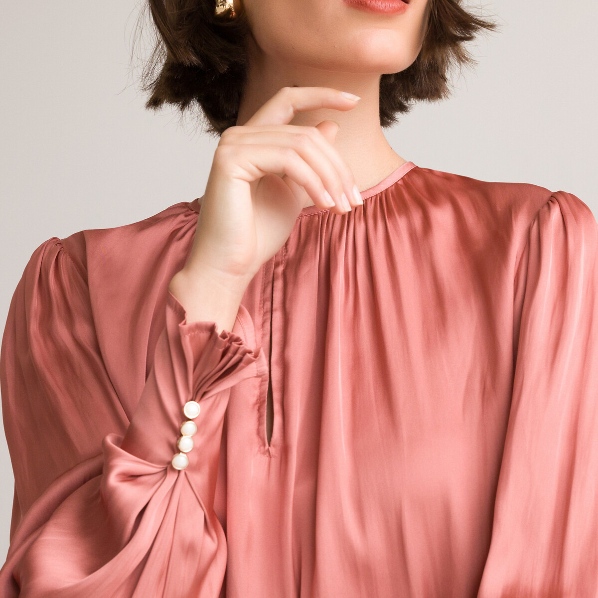 Блуза LA REDOUTE COLLECTIONS, Розовый, Блуза С круглым вырезом и длинными атласными рукавами 36 (FR) - 42 (RUS) розовый
Блуза LA REDOUTE COLLECTIONS, Розовый, Блуза С круглым вырезом и длинными атласными рукавами 36 (FR) - 42 (RUS) розовый