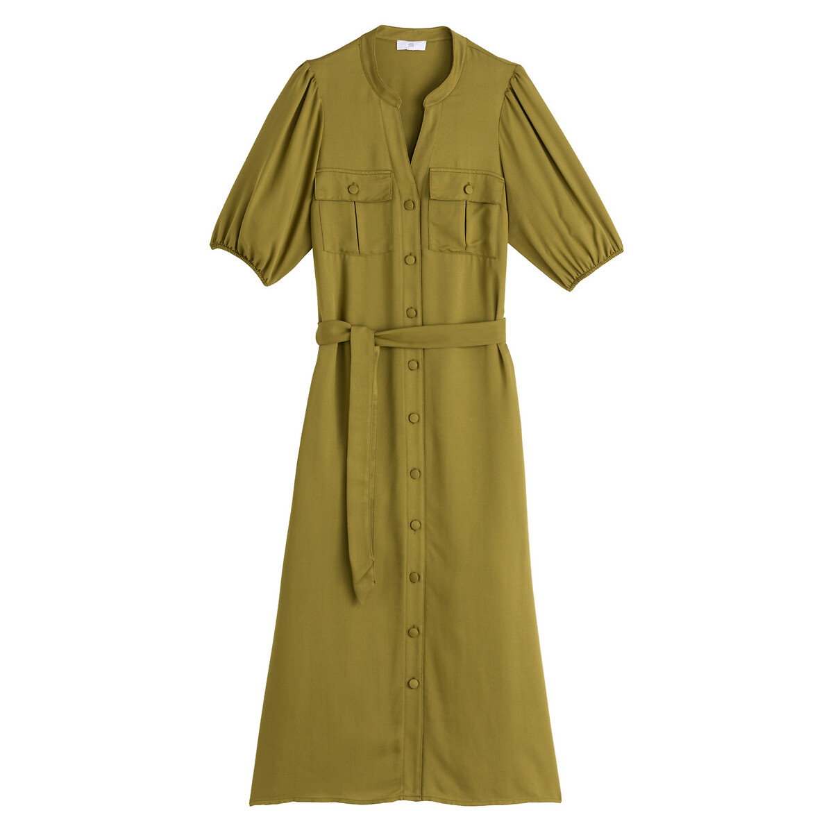 Платье-рубашка LA REDOUTE COLLECTIONS, Зеленый, Длинное рукава с напуском 40 зеленый
Платье-рубашка LA REDOUTE COLLECTIONS, Зеленый, Длинное рукава с напуском 40 зеленый