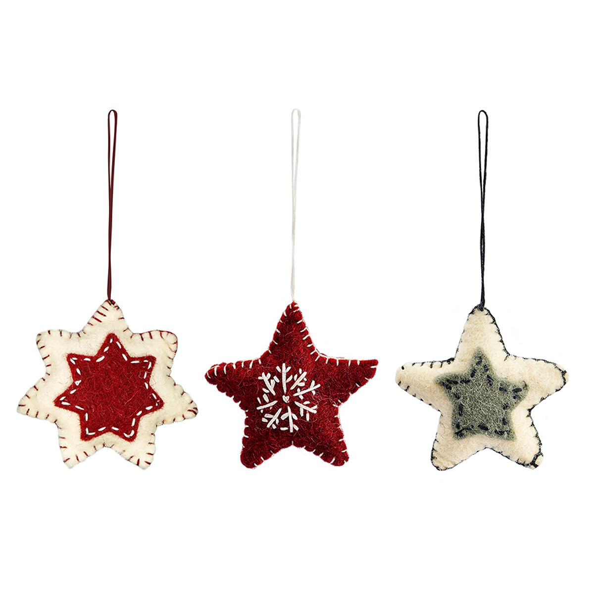 Набор LaRedoute, Разноцветный, Набор елочных украшений из фетра Christmas stars из коллекции New Year Essential единый размер разноцветный
Набор LaRedoute, Разноцветный, Набор елочных украшений из фетра Christmas stars из коллекции New Year Essential единый размер разноцветный