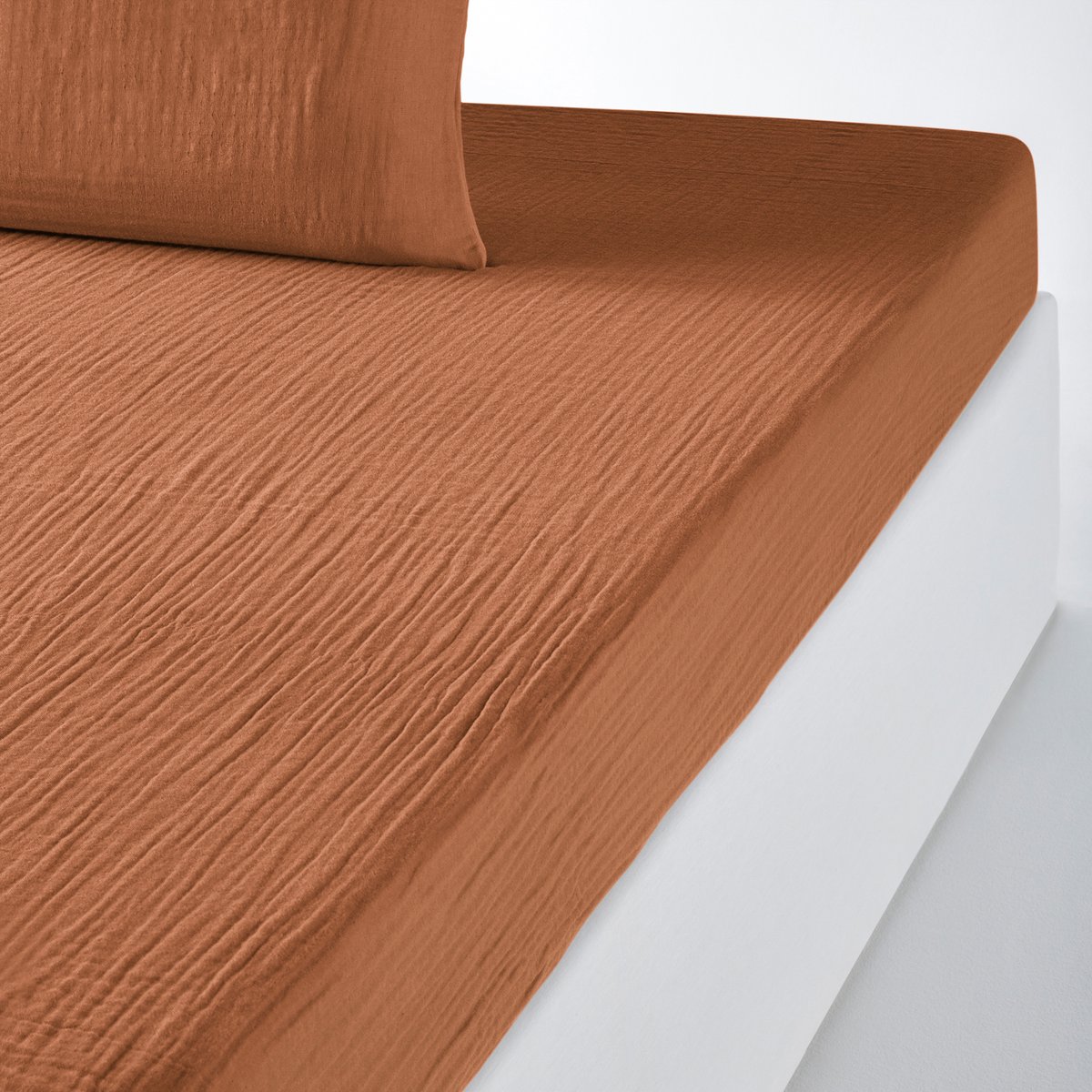 Простыня La Redoute, Другие, Натяжная однотонная из газовой ткани SNOW 160 x 200 см другие
Простыня La Redoute, Другие, Натяжная однотонная из газовой ткани SNOW 160 x 200 см другие