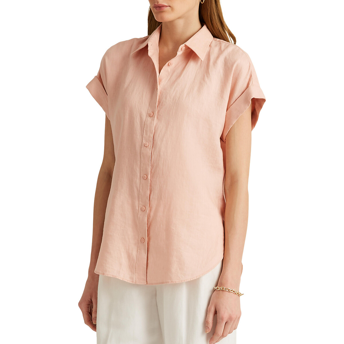 Рубашка LAUREN RALPH LAUREN, Розовый, Рубашка С короткими рукавами 100 льна XS розовый
Рубашка LAUREN RALPH LAUREN, Розовый, Рубашка С короткими рукавами 100 льна XS розовый