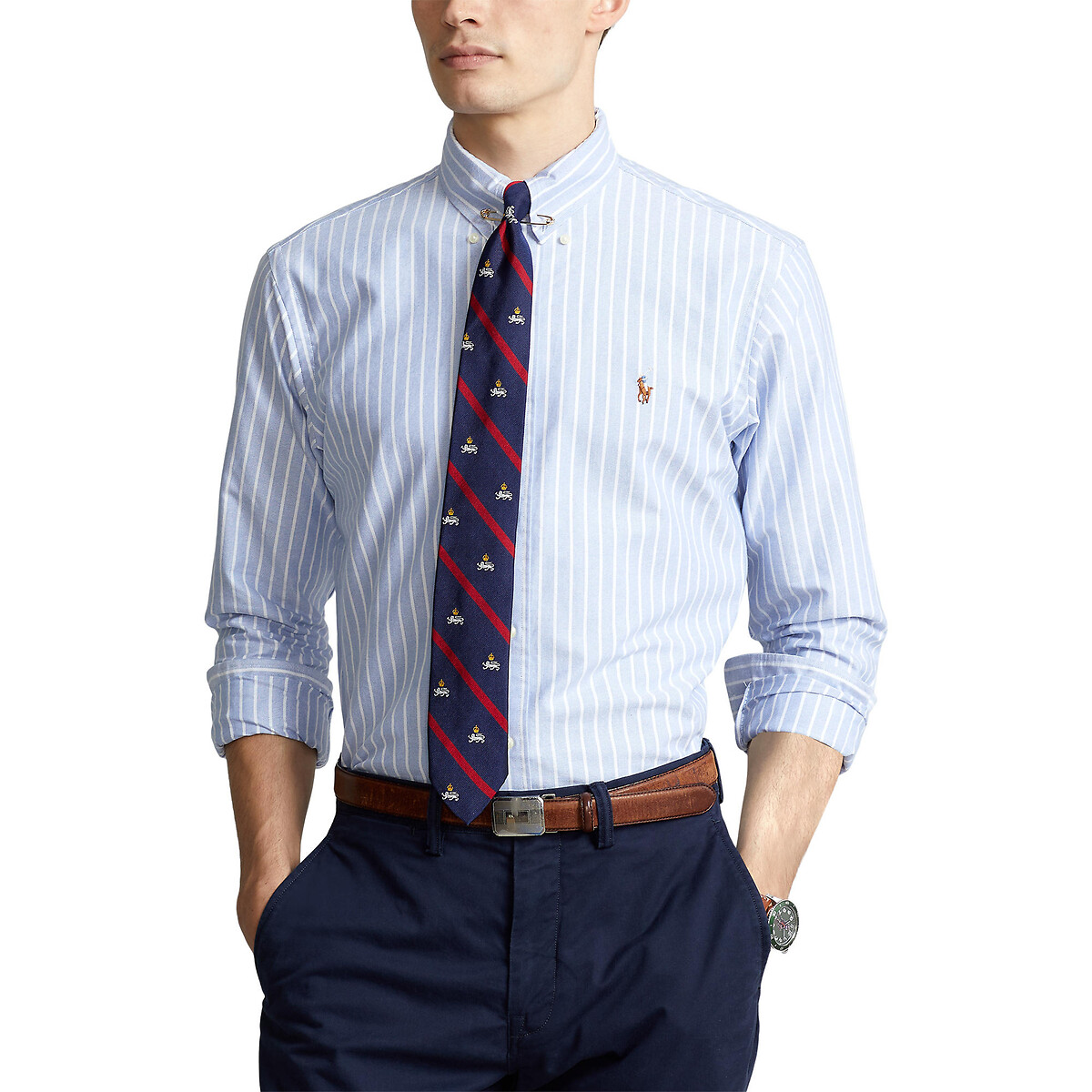 Рубашка POLO RALPH LAUREN, Синий, Рубашка Прямая из ткани оксфорд в полоску L синий
Рубашка POLO RALPH LAUREN, Синий, Рубашка Прямая из ткани оксфорд в полоску L синий