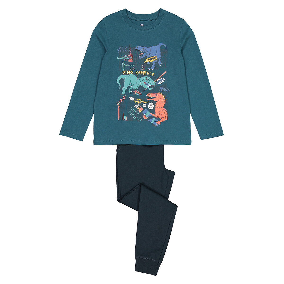 Пижама LA REDOUTE COLLECTIONS, Синий, С принтом динозавры из биохлопка 12 лет -150 см синий
Пижама LA REDOUTE COLLECTIONS, Синий, С принтом динозавры из биохлопка 12 лет -150 см синий