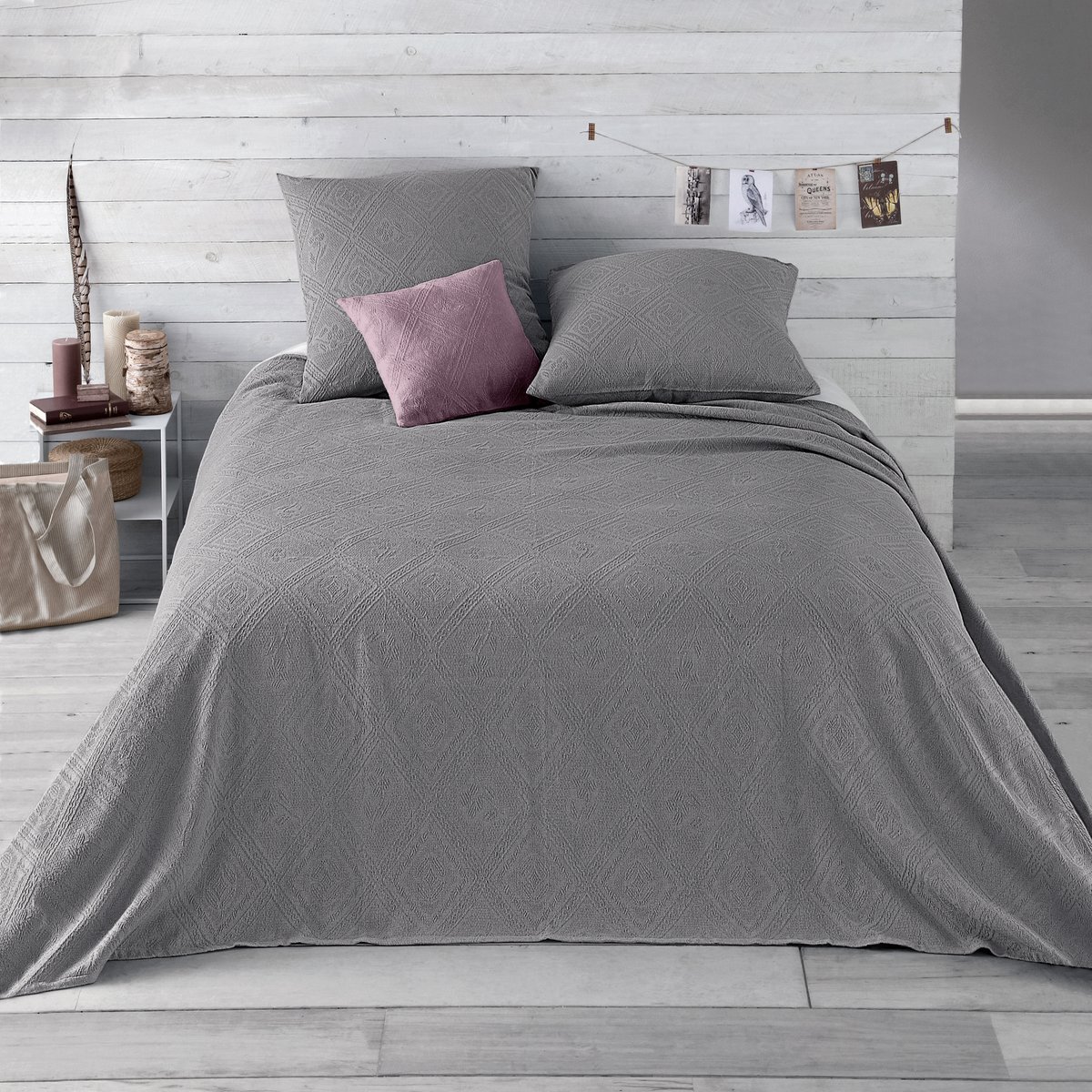 Покрывало La Redoute, Серый, Из хлопковой жаккардовой ткани Indo 180 x 250 см серый
Покрывало La Redoute, Серый, Из хлопковой жаккардовой ткани Indo 180 x 250 см серый