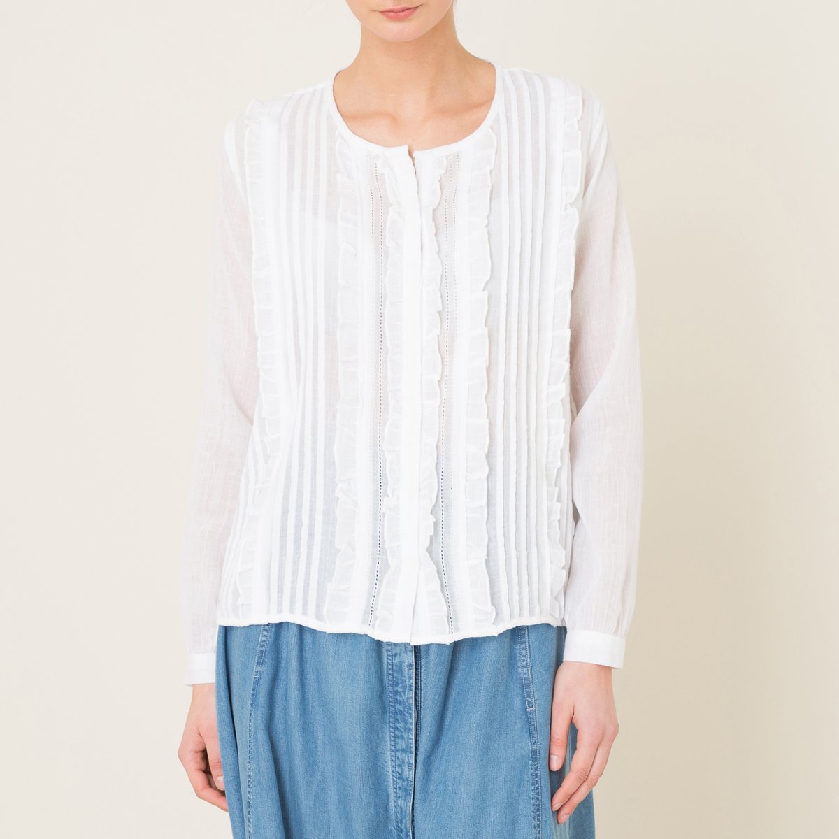 Рубашка CHANDELLE TC03 Рубашка CHANDELLE TC03Состав и описание Материал : 100% хлопок Марка : LEON AND HARPER<br><br>Цвет: белый