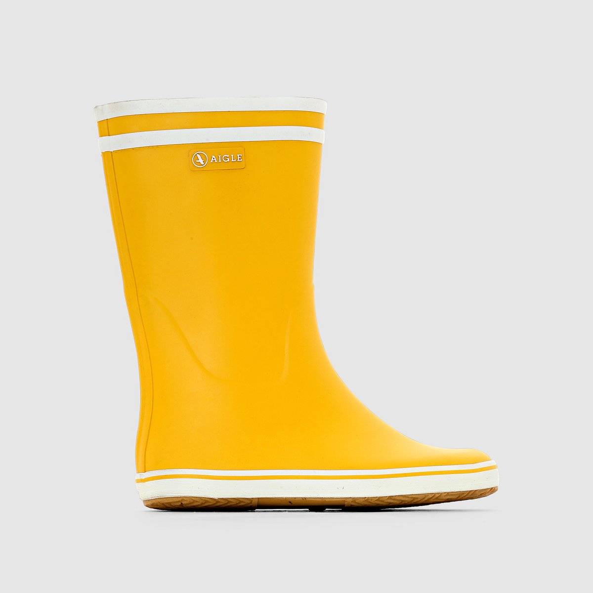 Сапоги AIGLE модели MALOUINE Сапоги AIGLE модели MALOUINEКультовые синие женские сапоги, имеются в разных цветах .Более 40 лет эти сапоги, выполненные в морском стиле, не позволяют ногам промокнуть. Знаковые сапоги с двумя белыми полосами - это эталон резиновых сапог. Практичные и удобные . Эти сапоги произведены вручную из материала с преобладанием натурального каучука.<br><br>Цвет: желтый/ белый,темно-синий/ белый<br>Размер: 36.37.38.35.39.40