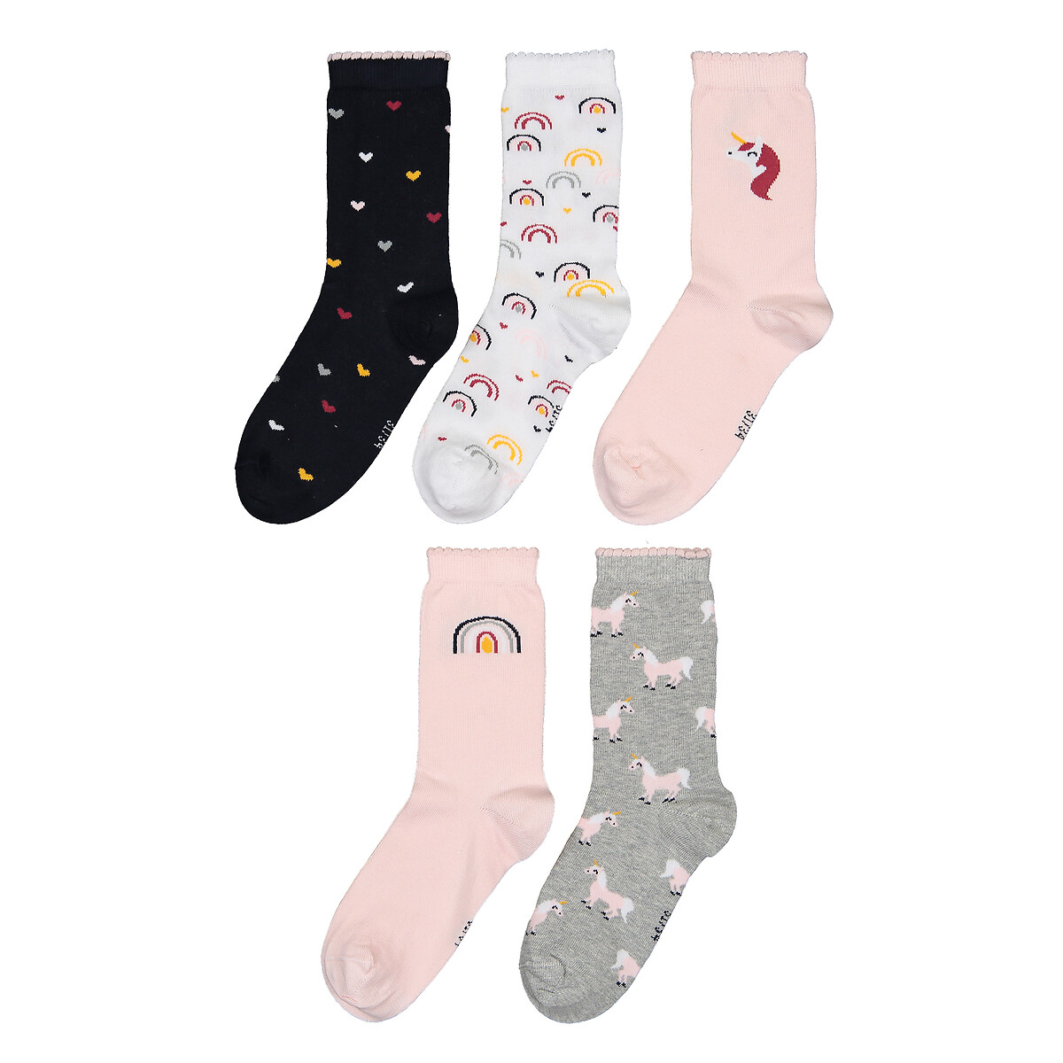 Комплект из 5 пар носков LA REDOUTE COLLECTIONS, Разноцветный, Размеры 2326-3538 35/38 разноцветный
Комплект из 5 пар носков LA REDOUTE COLLECTIONS, Разноцветный, Размеры 2326-3538 35/38 разноцветный