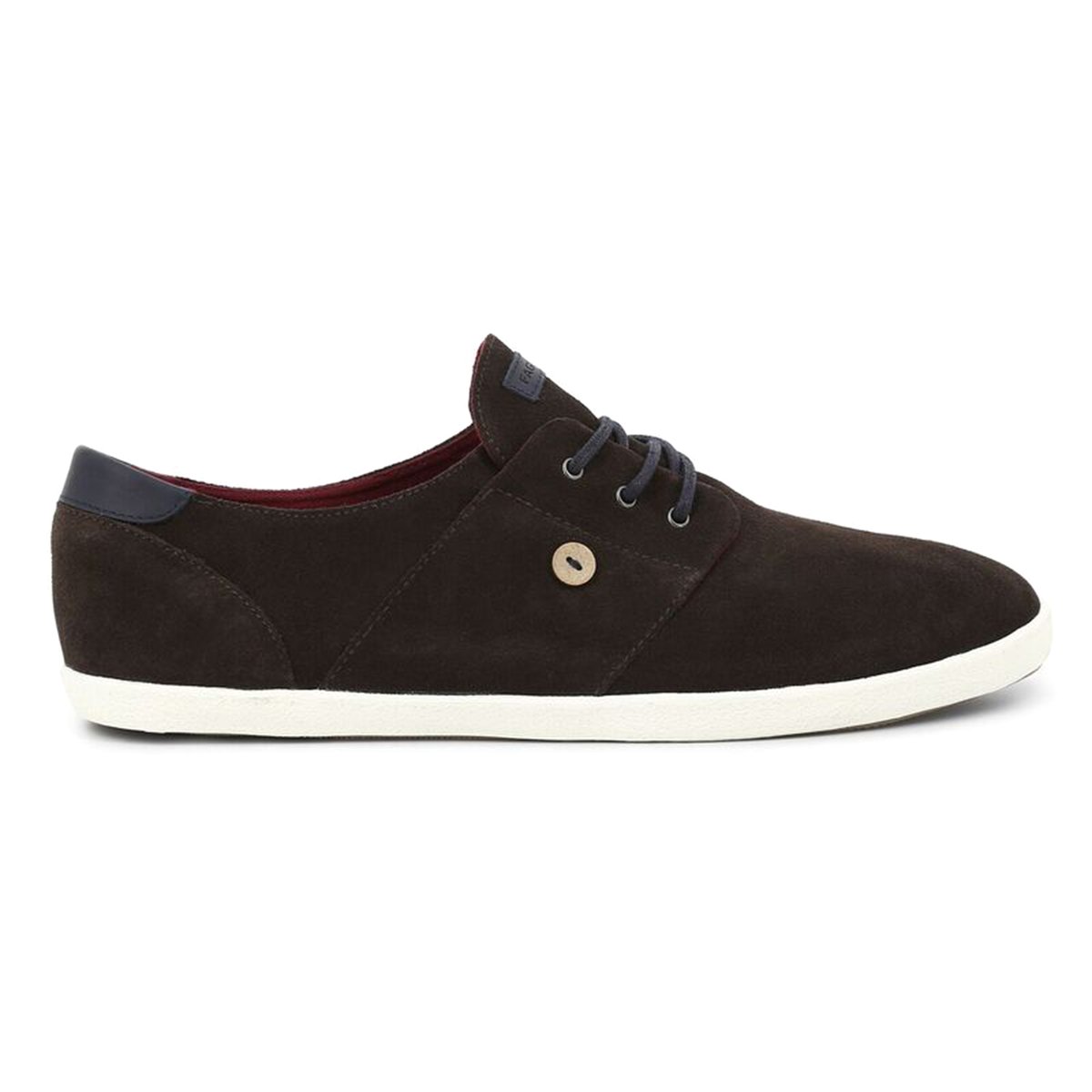 Кеды CYPRESS SUEDE Кеды CYPRESS SUEDEПодкладка : текстиль Стелька : текстиль Подошва : каучук. Форма каблука : Плоский Мысок : круглый. Застежка : шнуровка<br><br>Цвет: темный каштан<br>Размер: 43