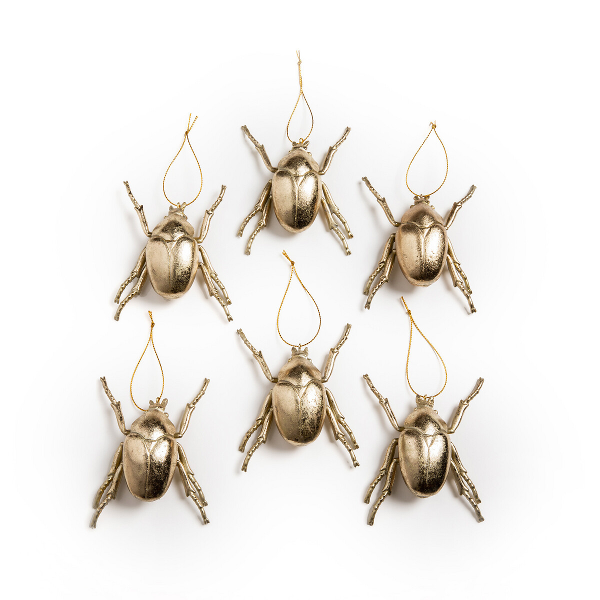 Комплект из 6 украшений навесных LaRedoute, Золотистый, Из пластика Insectia единый размер золотистый
Комплект из 6 украшений навесных LaRedoute, Золотистый, Из пластика Insectia единый размер золотистый