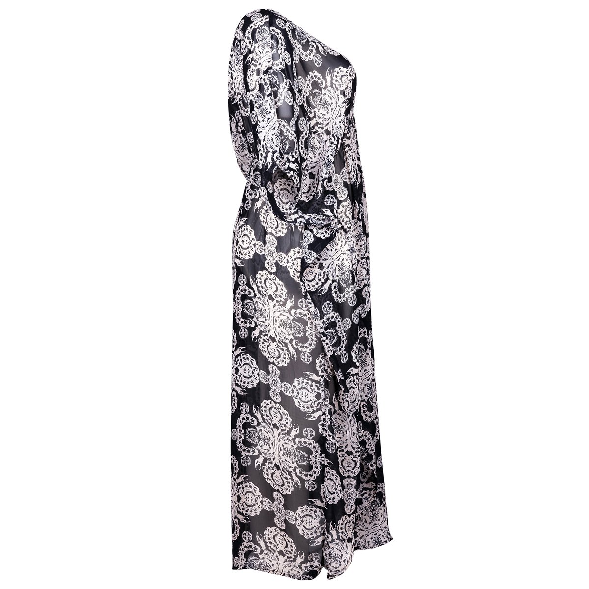 Платье ПлатьеПлатье MAT FASHION. Платье длинное с короткими рукавами с контрастными этническими и изысканными мотивами. Эластичная вставка ниже груди с V-образным вырезом. 100% полиэстераРазмер 0 соответствует единому размеру<br><br>Цвет: набивной рисунок<br>Размер: единый размер